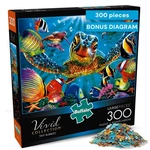 300 Piece Tiny Bubbles Jigsaw Puzzle Colorful Adult Family Tabletop Game Set. Fixed Price $17.99.