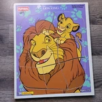 Playskool Disney Lion King Vintage Puzzle Mufasa Simba 8 Piece 359-04. Fixed Price $14.95.