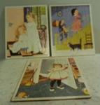 Playskool Frame Tray Puzzle Eloise Wilkin Lot 3 1960S. Fixed Price $27.75.