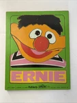 Wooden Puzzle Sesame Street Ernie Playschool 1973 Ctw. Vintage 8 Pieces. Fixed Price $6.91.