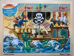 New-unopened Melissa Doug 48 Piece Wooden Pirate Puzzle-brand Lqqk. Fixed Price $15.00.