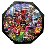 New Springbok Years Commemorative Puzzle 500 Piece Circular Jigsaw. Fixed Price $49.99.