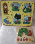 Eric Carle Very Hungry Caterpillar Melissa & Doug Nursery Rhymes Wood Puzzles. Fixed Price $9.00.