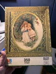 Vintage Cameo Series 350 Piece 16" X 13" Jigsaw Puzzle Milton Bradley 1975. Fixed Price $9.99.