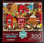 Buffalo Puzzle 300 Piece Lilac Point Glen Americana Charles Wysocki Complete. Fixed Price $18.00.