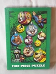 Warner Bros Puzzle Looney Tunes Peace Earth Christmas Tree 1100 Pcs Complete. Fixed Price $24.99.
