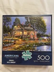 Eugene's Gas & Grocery Americana 500 Piece Buffalo Jigsaw Puzzle New Sealed. Fixed Price $15.00.