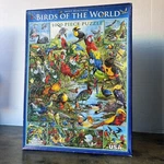 Most Beautiful Birds Of The World White Mountain 1000 Piece Jigsaw Puzzle #753. Fixed Price $59.99.