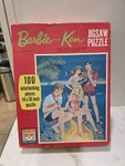 100 Pc Jigsaw Puzzle Barbie And Ken Beach Bonfire Vtg 1972 Whitman 4609 Mattel. Fixed Price $11.99.