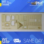 Orel 230/3 1/100 Wooden Deck For Battleship Catherine Glory Russia 1783. Fixed Price $55.99.