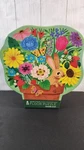 Crocodile Creek Garden Friends Heavy Duty Floor Puzzle 36 Pc Spring Bunny Flower. Fixed Price $19.99.