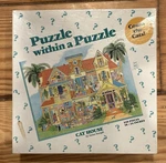 Cat House Rare Jigsaw Puzzle, Within New Sealed. Fixed Price $45.99.