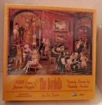 Sunsout The Bordello Jigsaw Puzzle 1000 Piece - 27" X 20" Lee Dubin 1998. Fixed Price $80.00.