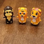 1994 Dy Toy Jungle Race And Chase Action Replacement Animals Monkey Lion Tiger. Fixed Price $24.99.