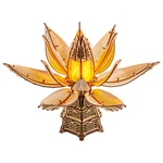 Trick Fiery Bloom Flower Wooden 3D Mechanical Model Kit Puzzle Toy Gift. Fixed Price $75.96.