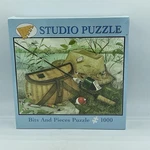 Bits & Pieces Jigsaw Puzzle 1000 Pc Ready For Fishing By Amy Rosenberg (2007). Fixed Price $9.95.
