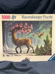 New - Ravensburger Jigsaw Puzzle Deer Of Spring 1000. Fixed Price $17.00.