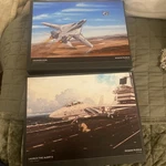 Airplane Jigsaw Puzzles Lot Of 2 Famous Flying Machines & Force Jet 500 Pc. Fixed Price $15.00.