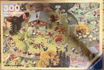 1984 Ravensburger The Mountains 300 Pc Puzzle Amazing Wear For 40 Years.. Fixed Price $35.96.