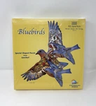 Sunsout 1000 Pc 36 Bluebirds Nature Art Puzzle New Special Shaped Sealed. Fixed Price $24.00.