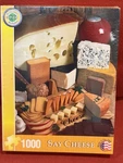 Puzzle Food Delicious Delights Say Cheese Jigsaw 1000 Pcs Springbok 2012. Fixed Price $16.99.
