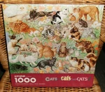 Springbok Vintage Hallmark Cats 1000 Piece Puzzle Pzl 6117 Nos Sealed. Fixed Price $14.97.