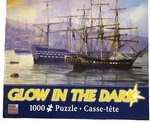 Glow In The Dark Jigsaw Puzzle Ships Casse-tete Frigate And First Rate 1000 Pcs. Fixed Price $13.40.