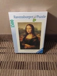 Mona Lisa - Leonardo Da Vinci Ravensburger Puzzle 1500 Pieces Sealed 1997. Fixed Price $27.99.