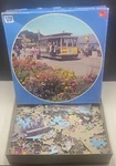Whitman Round Jigsaw Puzzle Cable Car San Francisco Scenic America 650 Pc 23. Fixed Price $12.99.