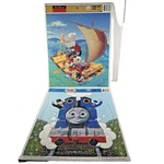 2X Vtg Thomas & Friends / Pinocchio Frame Tray Puzzles 1990S 24 Pcs Golden Books. Fixed Price $30.08.
