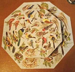 Complete Springbok Octagon Okta-puzzle Jigsaw 1968 Western Birds Malick Pzl 8015. Fixed Price $125.00.