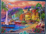 Buffalo Escapes Golden Shores Puzzle 1000PCS Beachfront Seaside Living New. Fixed Price $25.99.