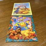 Disney - Winnie The Pooh 20 Piece Cardboard Puzzle And 9 Wooden. Fixed Price $12.00.