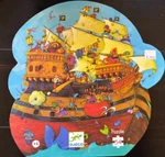 Barbarossa's Boat By Djeco 54 Kids Jigsaw Puzzle +5 And Up Complete. Fixed Price $5.39.