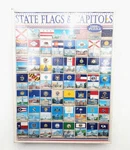 State Flags & Capitols 1000 Pcs White Mountain Puzzles 2002 Brand New Sealed. Fixed Price $24.99.