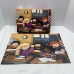 Vintage 1990 Cabbage Patch Kids School Piece Puzzle 100% Milton Bradley Rare. Fixed Price $9.49.