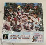 Complete Springbok Hallmark Critters' Christmas Keepsake Ornament Puzzle Plus. Fixed Price $9.99.