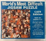 Old Buffalo Games Jigsaw Puzzle; World's Most Difficult, Cats Edition; 529 Pcs. Fixed Price $14.95.