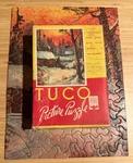 Tuco Jigsaw Non-interlocking Puzzle Autumn Sunset W.m. Thompson Complete 12"X16". Fixed Price $18.00.