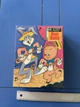 Vintage 1977 Bugs Bunny 99 Piece 10X13 Golden Jigsaw Puzzle Dancing & Porky. Fixed Price $20.00.