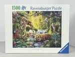 Ravensburger Tranquil Tigers Jan Patrick Krasny 1500 Pc Puzzle Nib Animals. Fixed Price $39.99.