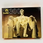Lincoln Memorial 300 Piece Jigsaw Puzzle Golden 14X18 New. Fixed Price $12.79.