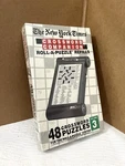 New York Times Vol Refill For The Crossword Companion Roll-a-puzzle System 48. Fixed Price $11.99.