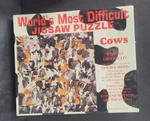 World Most Difficult Jigsaw Puzzle Cows 529 Pieces Double Sided Sealed. Fixed Price $18.00.