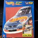Hot Wheels My Puzzle Nascar #44 Grand Prix Kid Sized 3 Feet Wide Complete. Fixed Price $25.00.