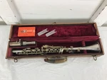 C. 1930 Victory (ditson) (cundy-bettoney?) Metal Clarinet W/ Case And New Reeds. Fixed Price $120.00.