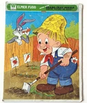 1973 Whitman Frame Tray Puzzle Bugs Bunny Elmer Fudd 14.5 X 11.5 Gardening. Fixed Price $8.95.