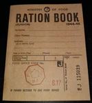 Ration Book Unusua Xmas Gift Idea Vintage World War Old Shopping Iii Times. Fixed Price $17.47.