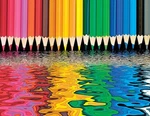 Springbok's 500 Piece Jigsaw Puzzle Pencil Pushers - Made Usa. Fixed Price $23.89.