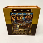 Dowdle Folk Art Jigsaw Puzzle Yellowstone 500 Pcs 18X24 Sealed Discontinued. Fixed Price $9.98.